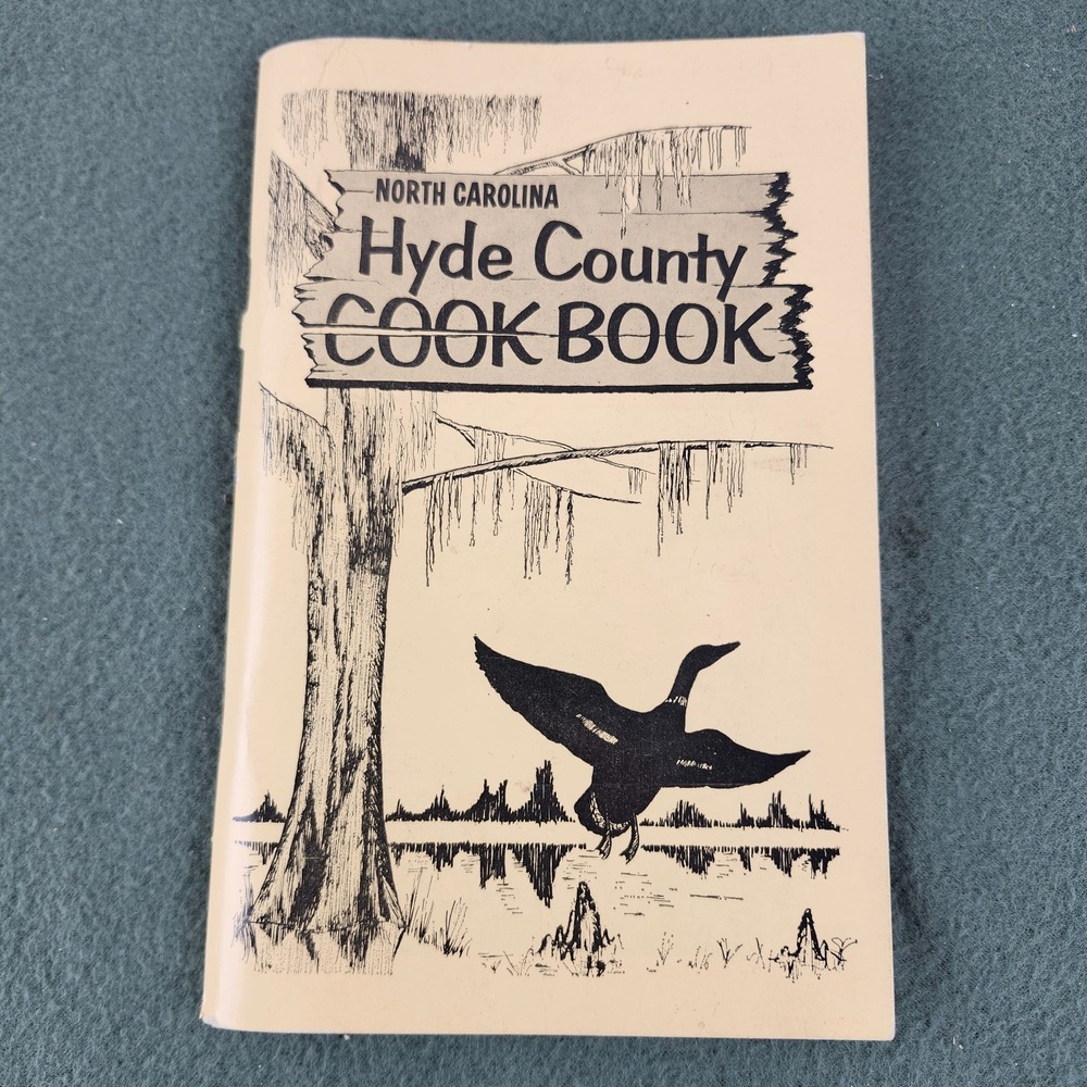 1964 HYDE COUNTY EXTENSION HOMEMAKERS CLUBS COOKBOOK VINTAGE NC FIRST EDITION